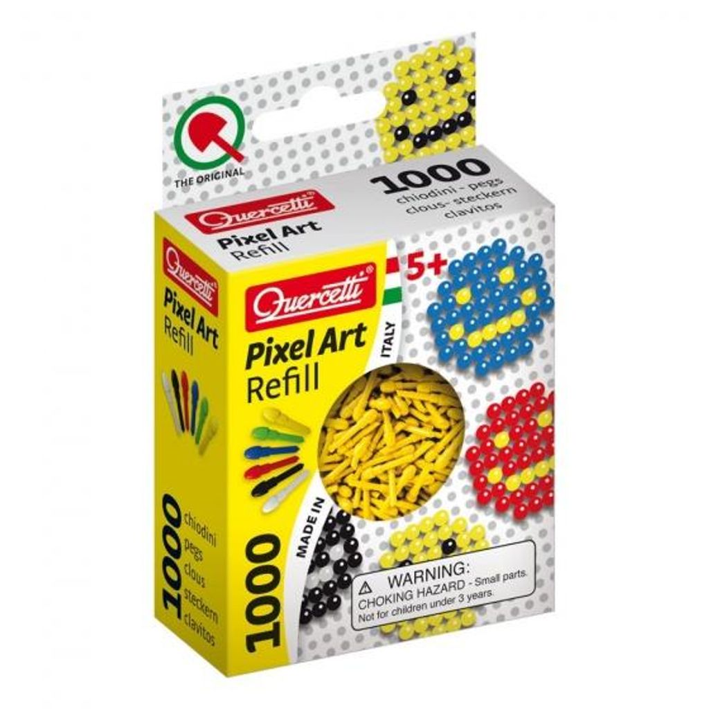 Pixel Art aanvuldoos gelb Durchmesser 4 mm 1000 Stück
