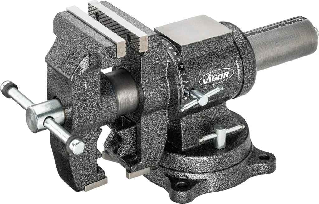 Étau VIGOR V6150N orientable à 360 degrés horizontale et verticale