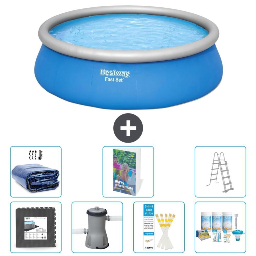 Bestway Fast Set Rund - 457x122 cm - 8-teilig S407