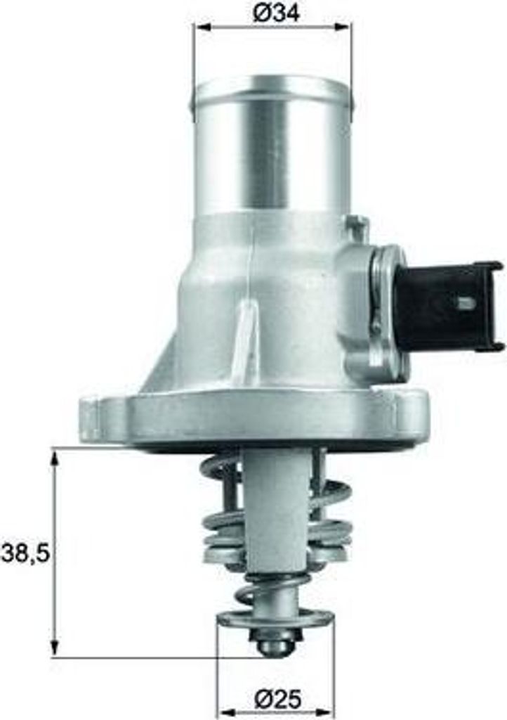 Termostat Pre Opel, Chrysler Obrázok produktu 
