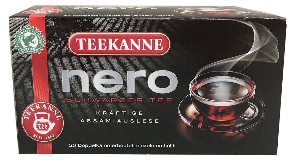 Herbata czarna Teapot Nero (opakowanie 20 x 1,5 g) Zdjęcie produktu 