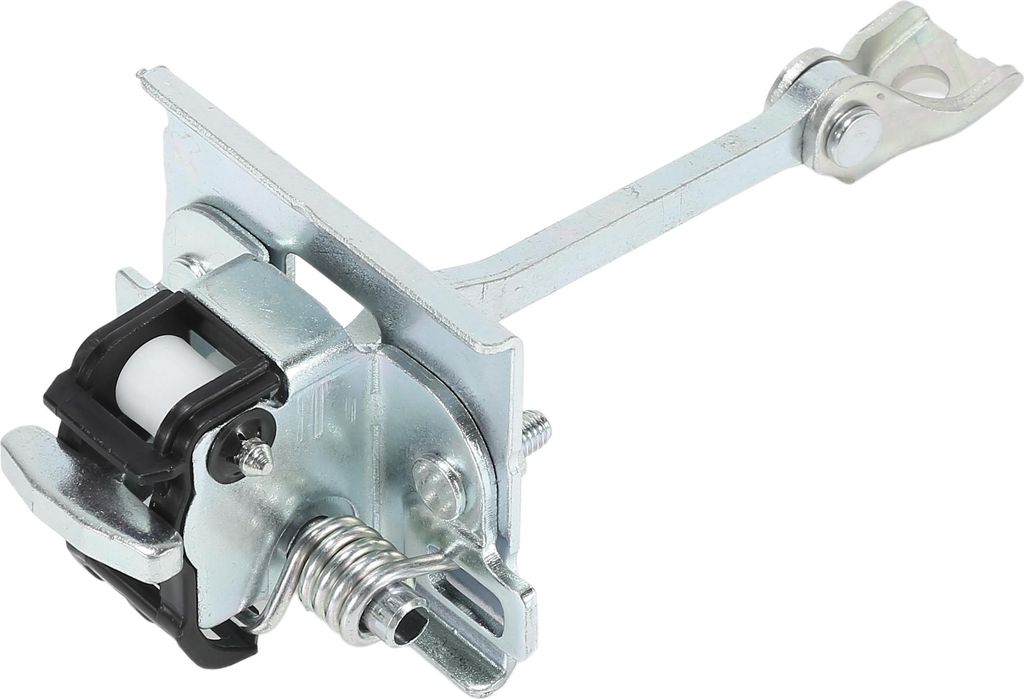 Türprüfbandstopperbegrenzer kompatibel für Peugeot 308 MK1 2007-2014 5-türig, strapazierfähige silberne Frontlinke und rechte Türprüfhalteru...