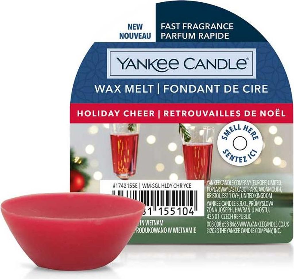 Yankee Candle Holiday Cheer Wax Melt Duftwachs 22 g