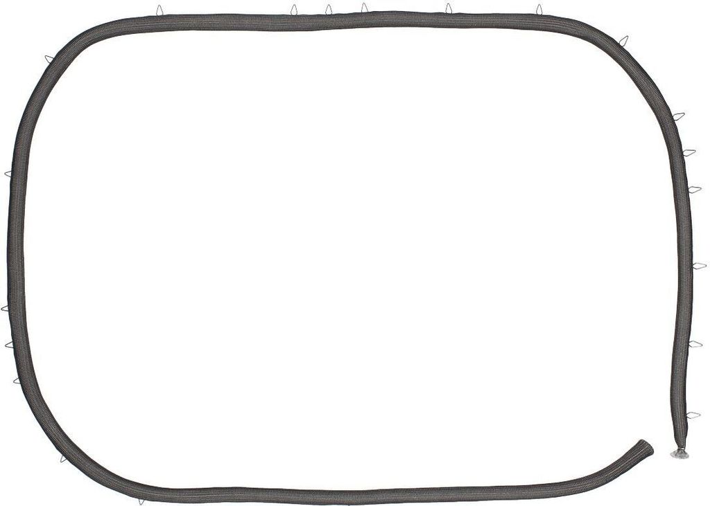ELECTROLUX - Türdichtung backofen   503X371MM - 5610468067 Produktbild 