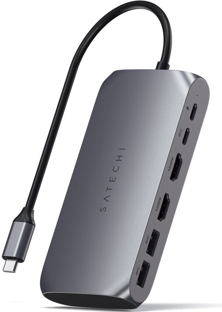 Satechi ST-UCM1HM Schnittstellen-Hub USB Typ-C 5000 Mbit/s Grau