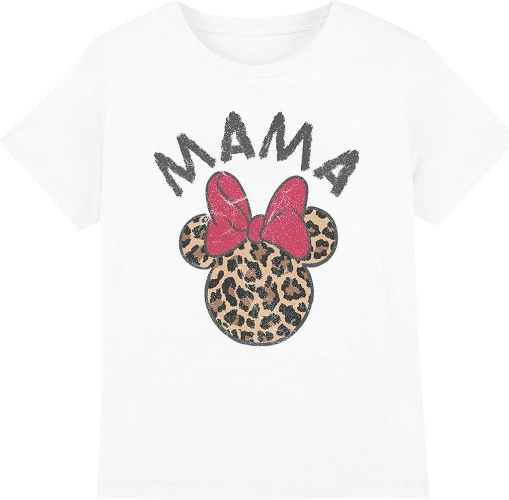 Disney - "Mama" T-Shirt für Kinder - Muttertag TV4779 (116) (Weiß)