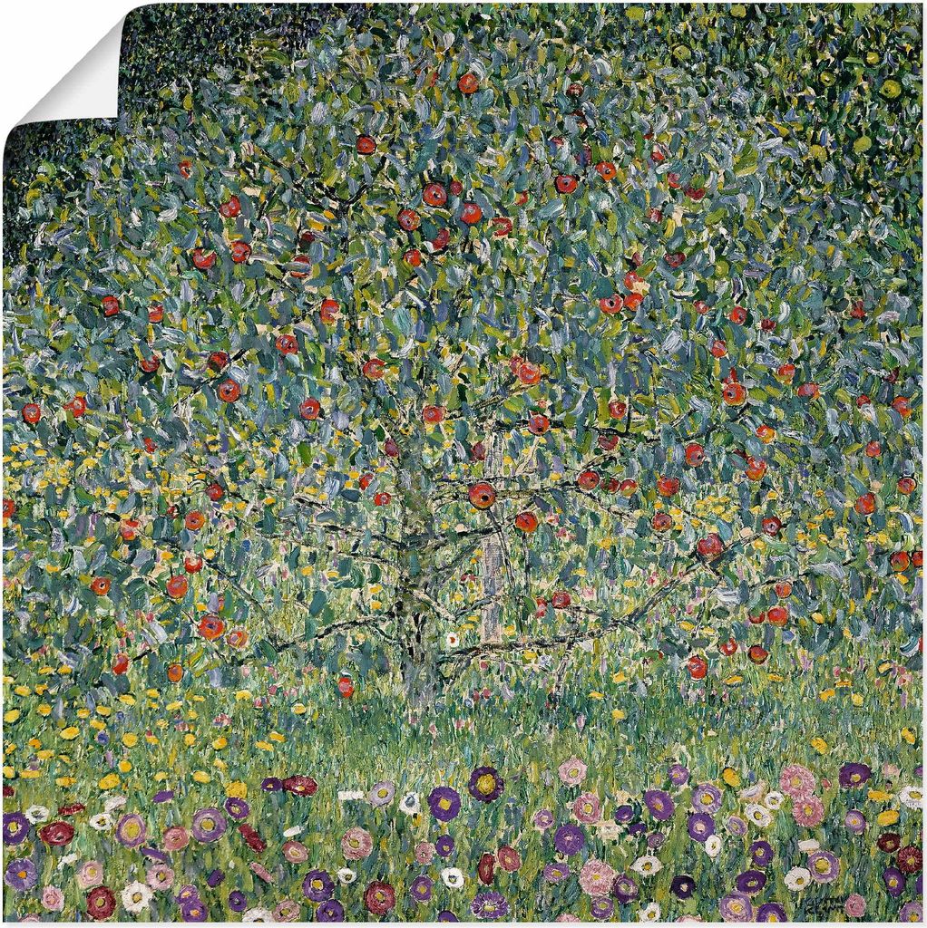 ARTland Poster Apfelbaum I. 1912 Größe: 50x50 cm