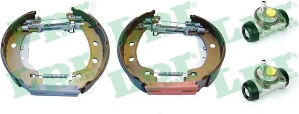 LPR OEK352 Jeu de mâchoires de frein OE 427118 pour Renault Megane