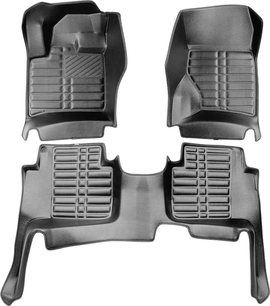 5D Premium Auto Fussmatten TPE Set passend für Audi Q7 (4L) Baujahr 2005-2015