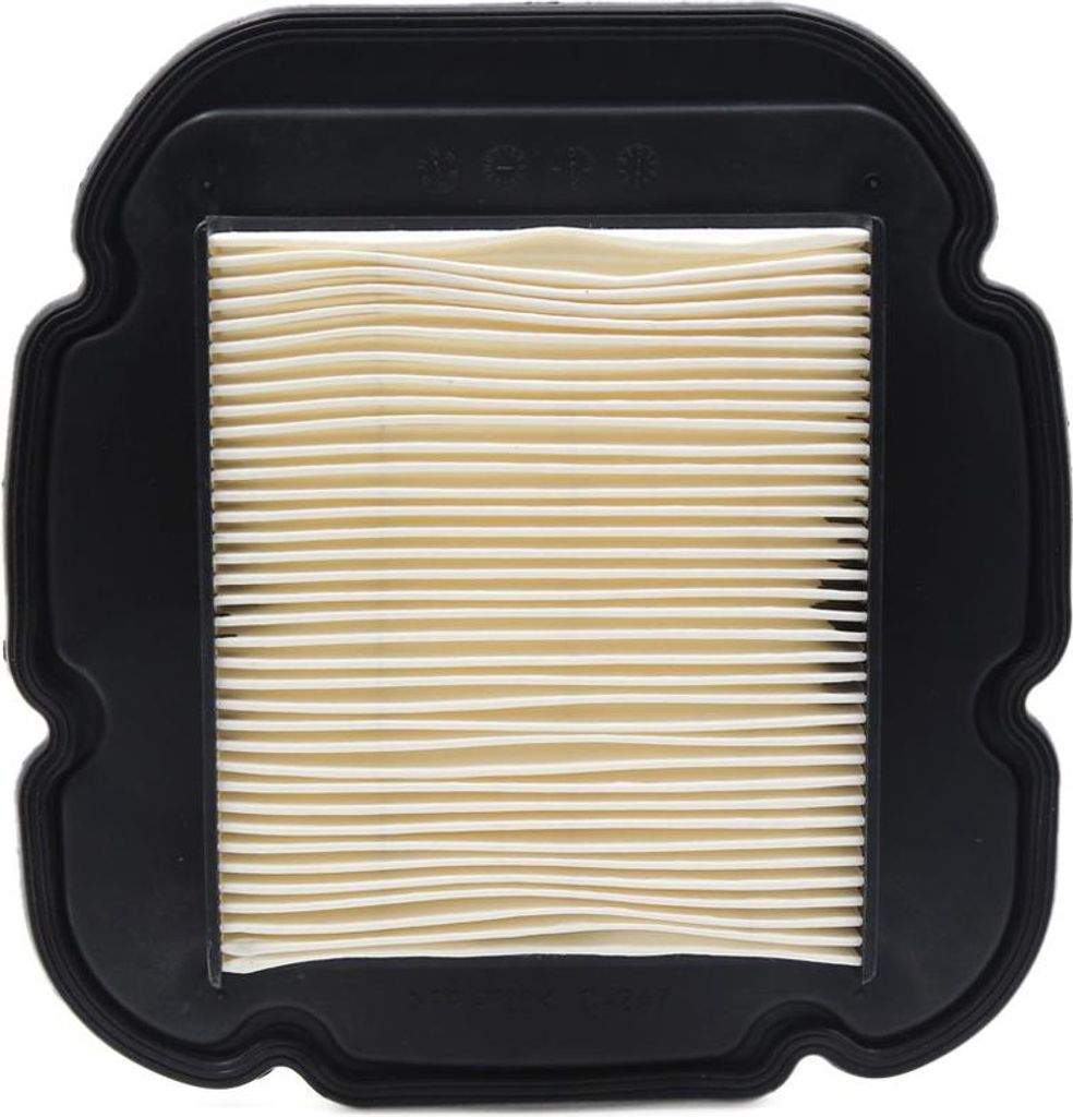 weiß schwarz Motorrad Lufteinlass Filter Reiniger 25 x 23 x 2,4 cm de