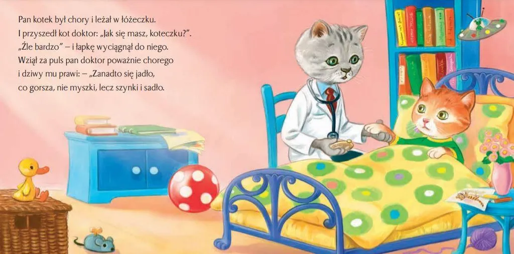 Chaton Interactif Sonore Chory Kotek Peluche Médicale Douce - 2