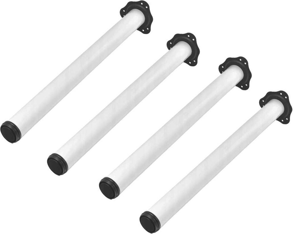 4er-Set Tischbeine Möbelfuß H820mm Ø60mm Tischbein Produktbild 