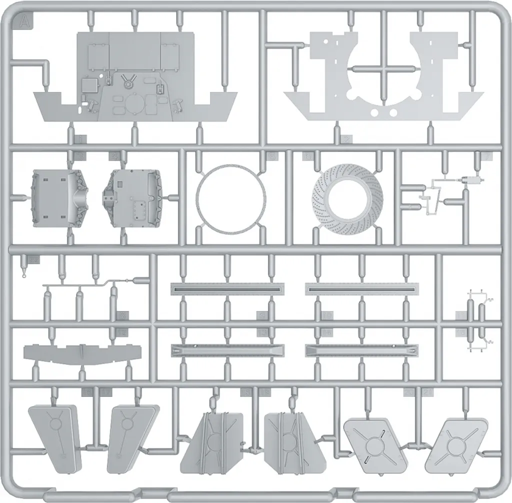 Maquette Char Soviétique SU-122 1/35 avec Aménagement Intérieur Total - 12