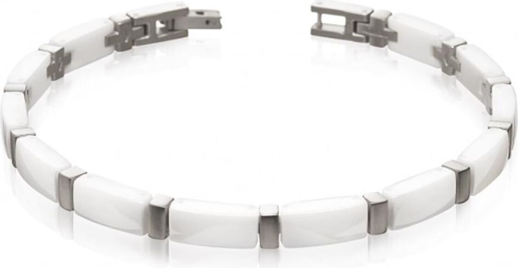 Boccia Damen Armband 0371-03 Titan Ceramic weiß Produktbild 