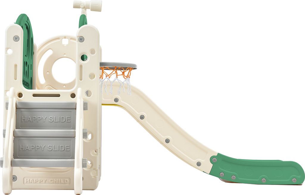 Merax 7 in 1 Kinder Rutsche mit Basketballkorb, Wurfring, Produktbild 11