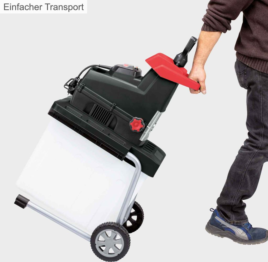 Scheppach GS60 Elektro Gartenhäcksler + Fahrvorrichtung - Produktbild 9
