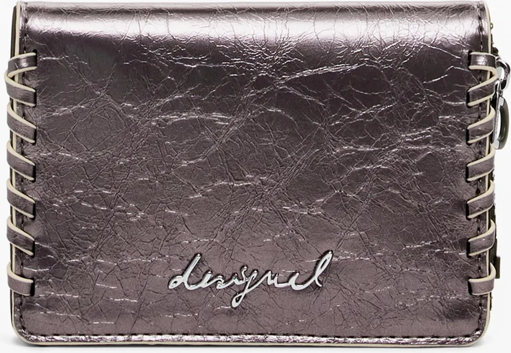 Fini le sac encombré avec ce porte-monnaie bronze et son porte-cartes