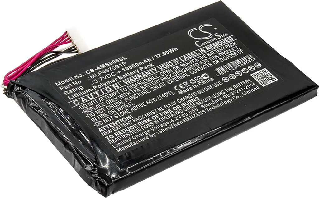 Batterie de Rechange pour Autel Maxisys MS906S et MS906BT Haute Qualité
