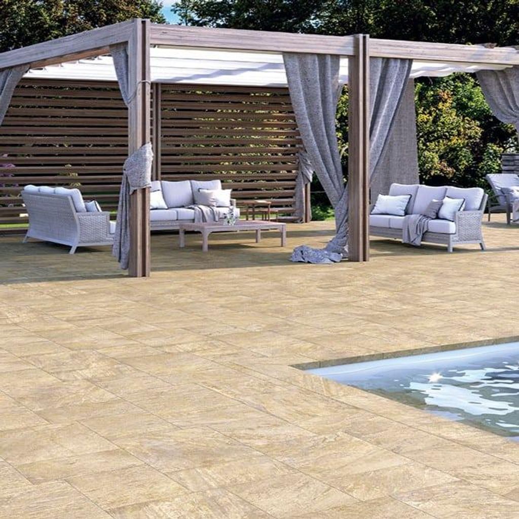 Fliesen Steinoptik Beige 60x90 cm CASA39 Castelvetro