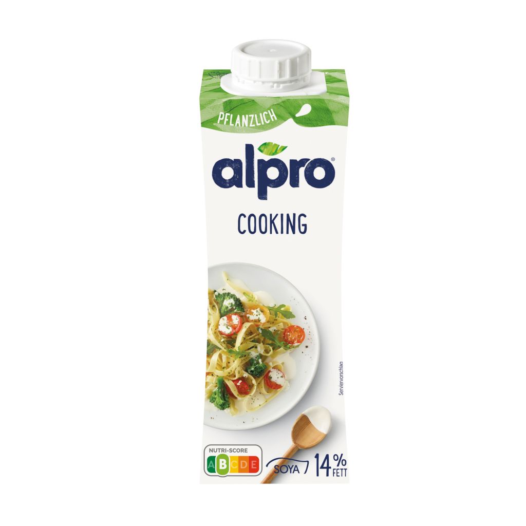 Alpro Soja Cuisine Sojaprodukt zum kochen vegane Alternative 250ml