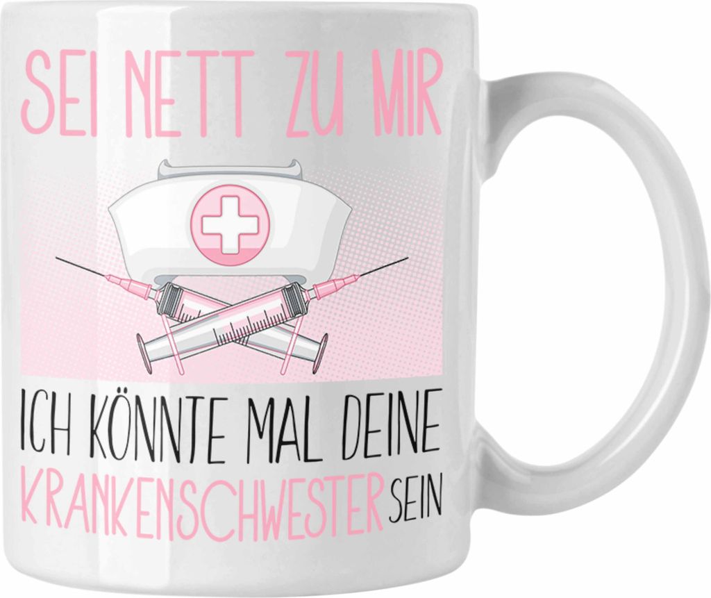 Trendation - Krankenschwester Ausbildung Tasse Geschenk Produktbild 