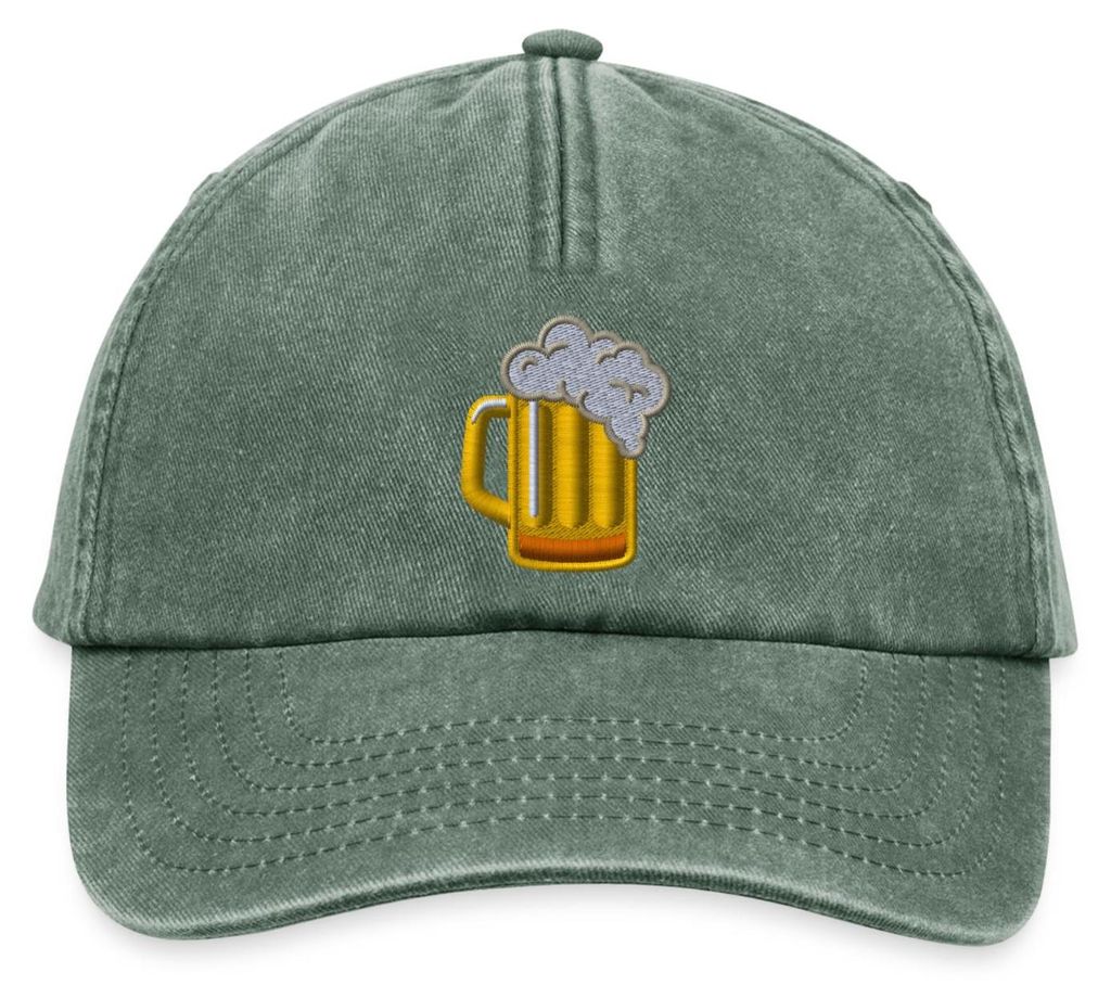 Spreadshirt Bier Stickerei Vintage Cap, One size, Vintage Produktbild 
