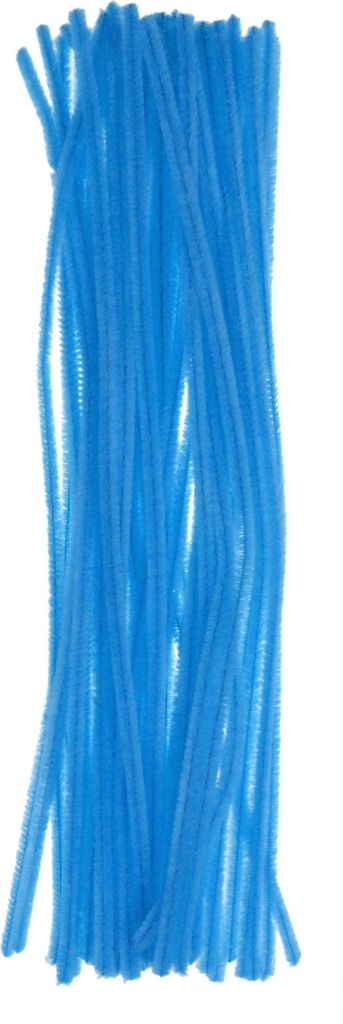 Einfarbiger Kreativdraht 40 Stück 30 cm Shan blau
