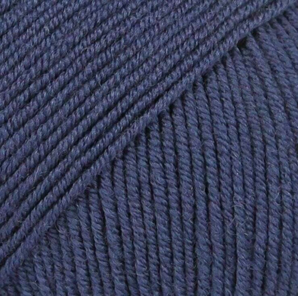 Drops Baby Merino Uni Colour 13 Navy Blue Strickgarn