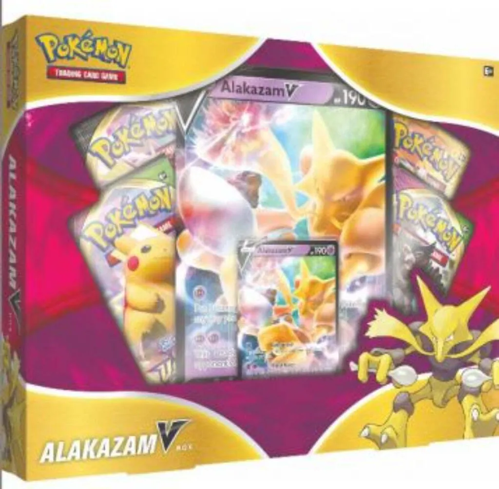 Coffret Alakazam V Box Pokémon - Complétez votre Collection avec Style