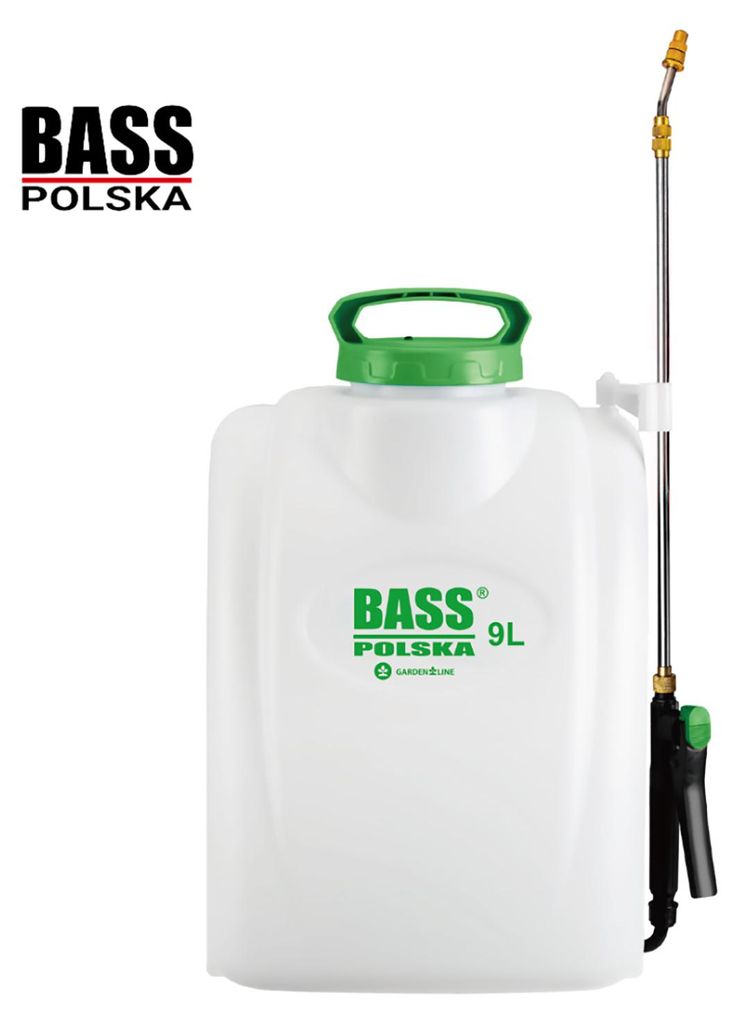 Bass Polska 8639 Opryskiwacz akumulatorowy 9 litrów z lancą Zdjęcie produktu 