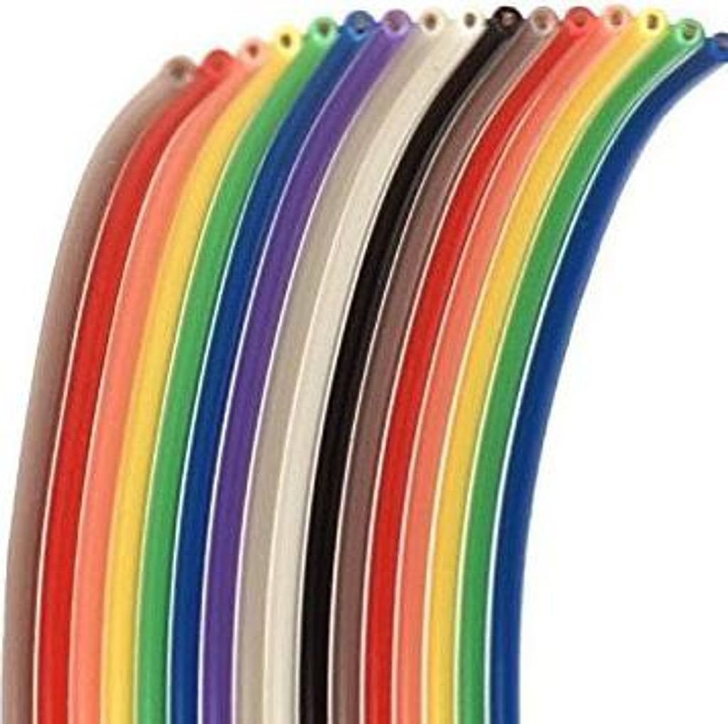 16-poliges Breadboardkabel, Jumper Kabel - Meterware
