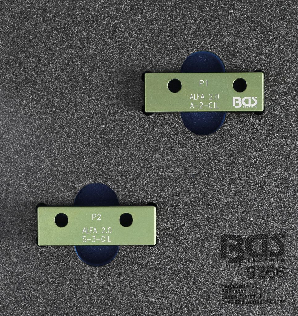 BGS 9266 Nockenwellen-Arretierwerkzeug-Satz, für A lfa Romeo 2,0L 16V JTS