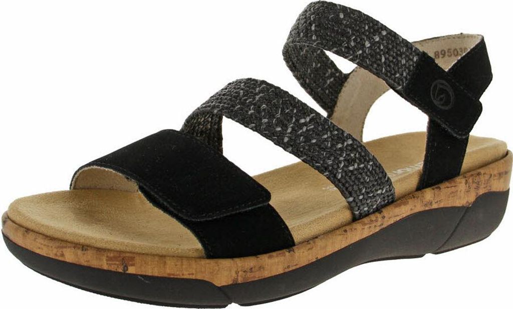 Remonte Sandale Schwarz in Gr. 43