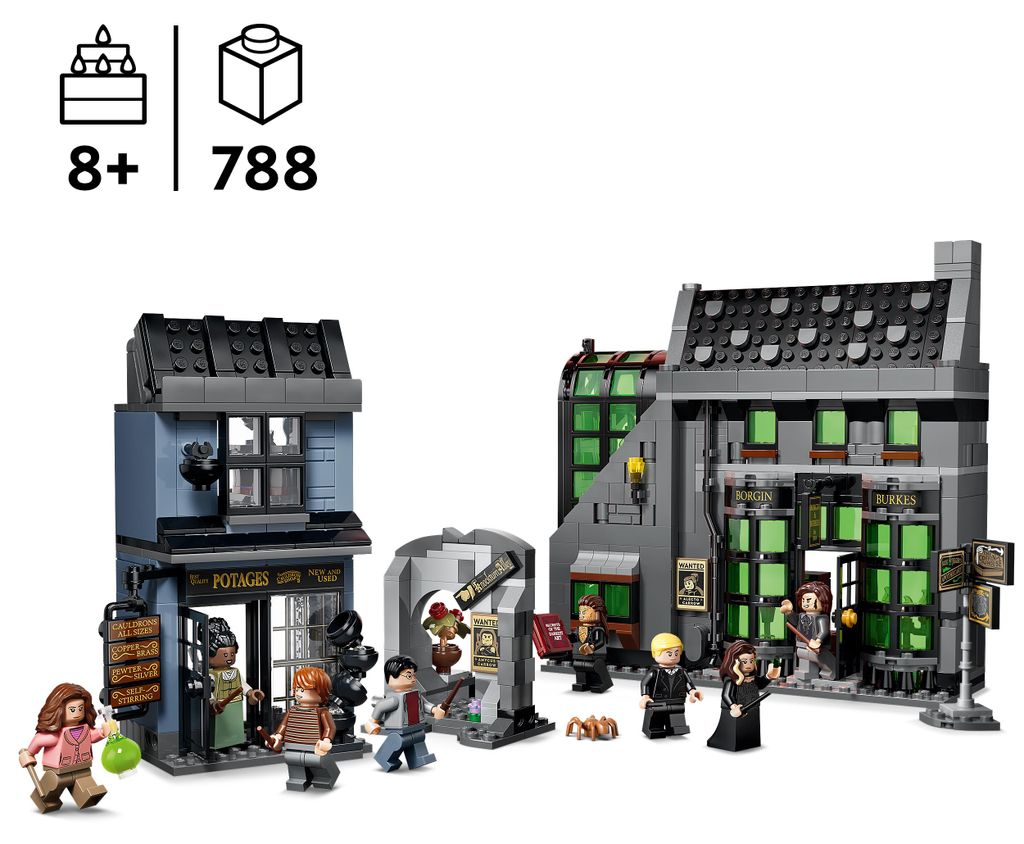LEGO Harry Potter Zaubererläden in der Winkelgasse Produktbild 