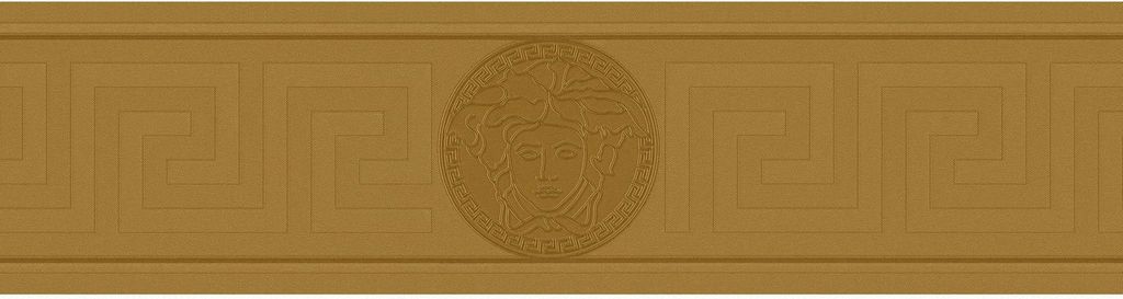 Profhome 935222-GU Exklusive Luxus Tapete Ornament glänzend gold 0,65 m2