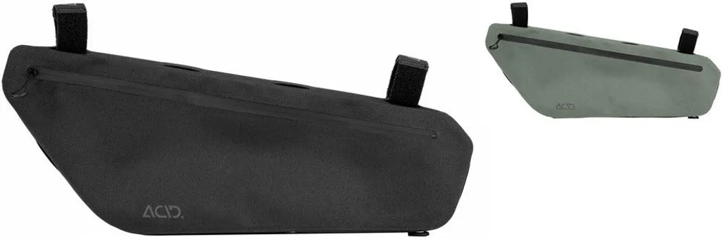 Sacoche de Cadre Acid Pack Pro 4L Noire pour Sorties Gravel et Route
