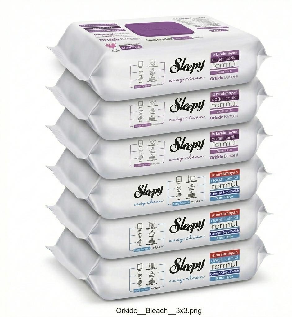 Sleepy Easy Clean Oberflächenreinigungstücher – 3x100 Produktbild 