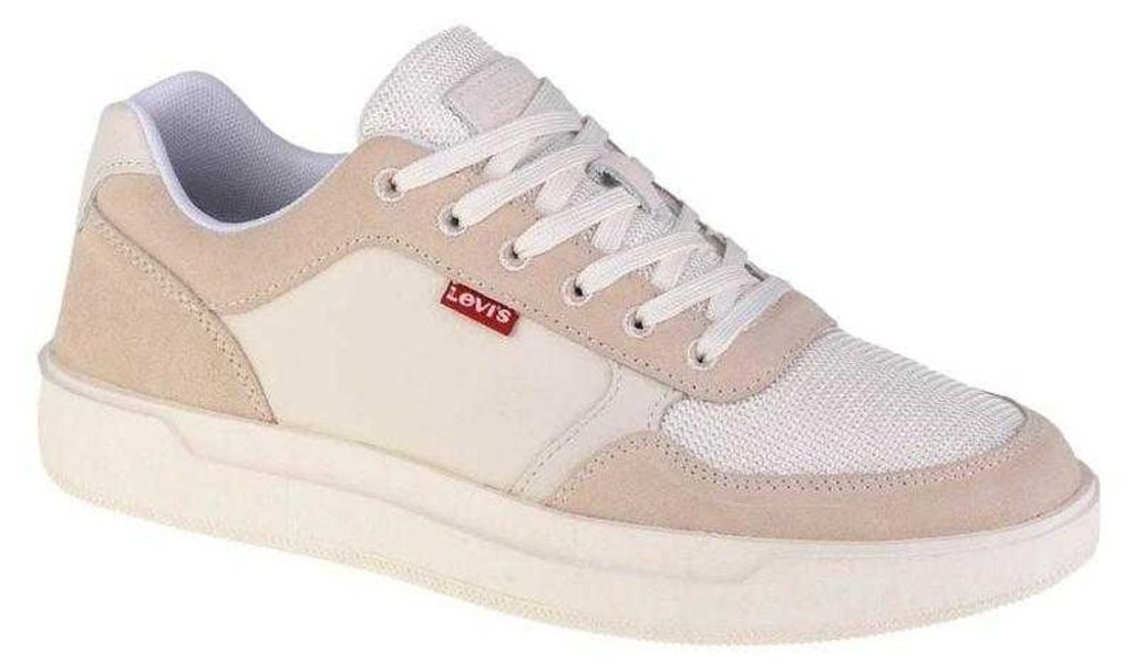 Levis - "Cline" Sneaker für Herren, Wildleder PP10308 (44,5 EU) (Weiß)