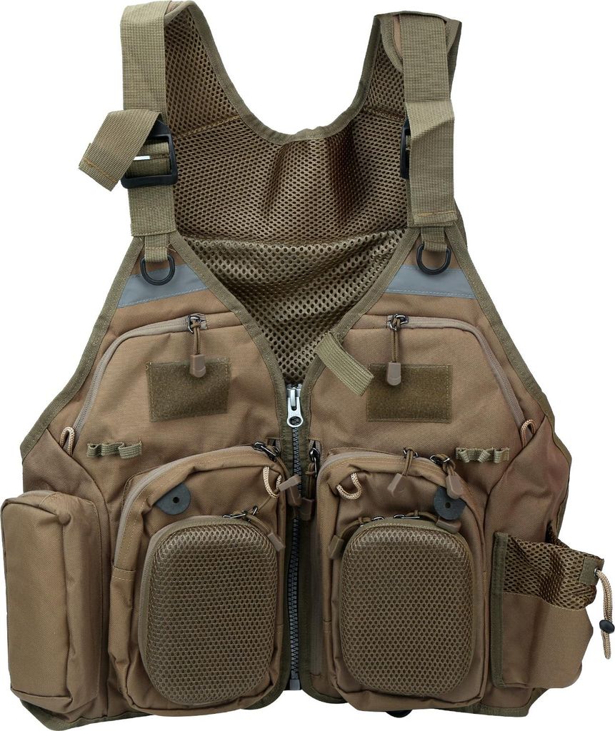 Outdoor-Angel-Sportweste mit mehreren Taschen, professionelle Jacken, Weste für Herren