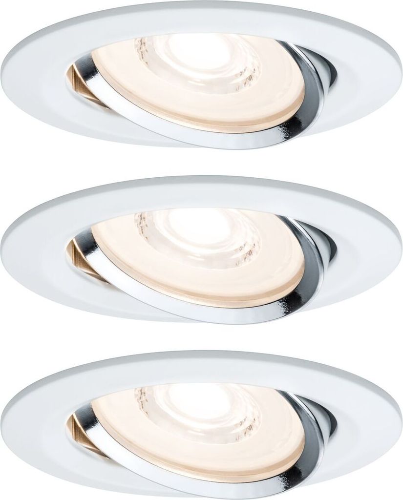 Paulmann Einbauleuchte LED Reflector Coin 6,8W Weiß Produktbild 