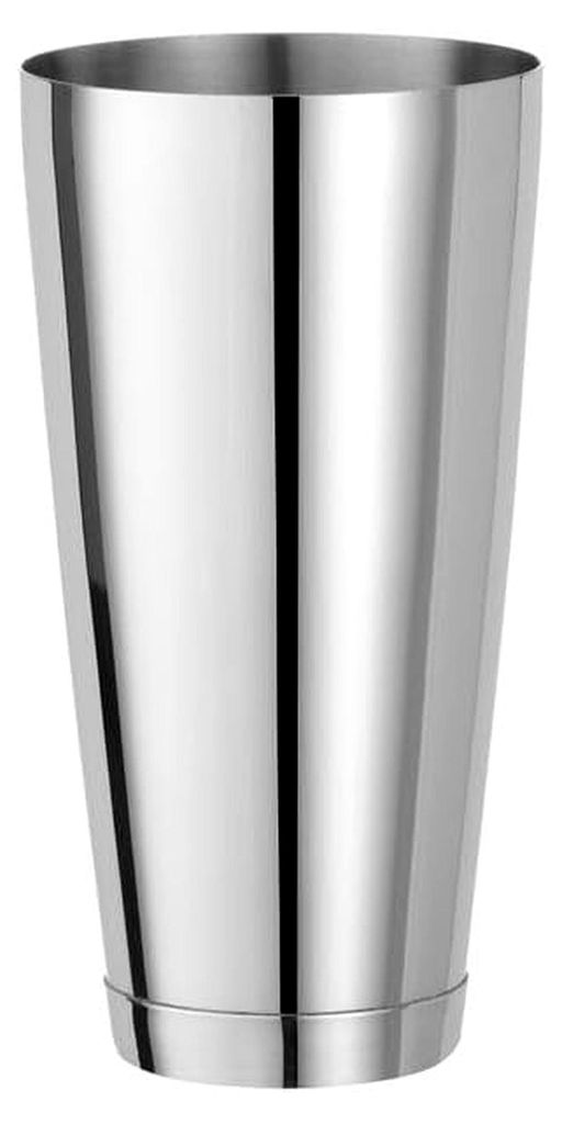 Boston Shaker becher, BarUp, ohne Shakerglas, gewichtet, poliert, Cocktail shaker, Cocktailmixer, 0,8L, ø92x(H)175mm, Edelstahl, silber