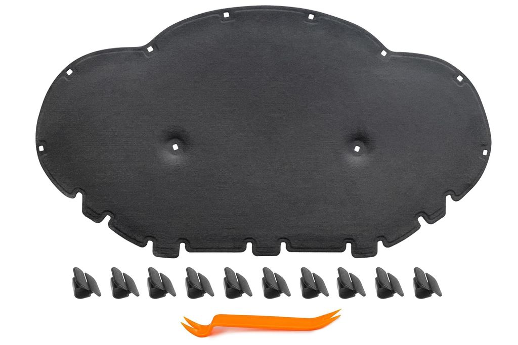 Isolation de capot avec clips SKODA OCTAVIA IV NX 2019+ – Image du produit 