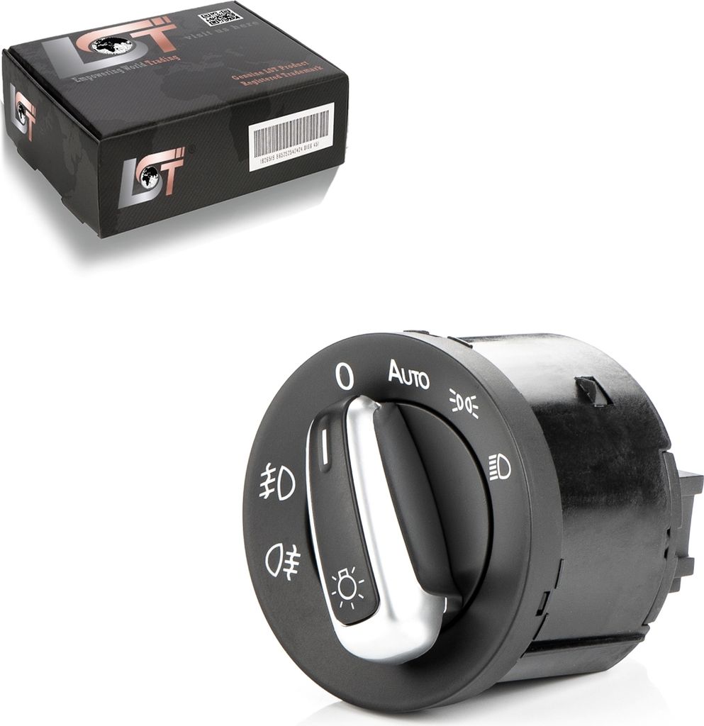 Scheinwerfer Lichtschalter Hauptlicht für Seat VW Amarok Caddy Golf 6 T5 T6 Eos