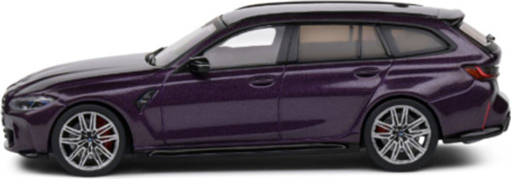 Solido 1:43 BMW G81 M3 Touring, 2023 lila Produktbild 3