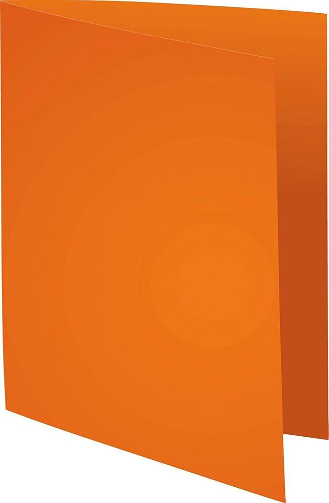 EXACOMPTA Aktendeckel FOREVER 250 DIN A4 orange 100 Aktendeckel 220 g/qm