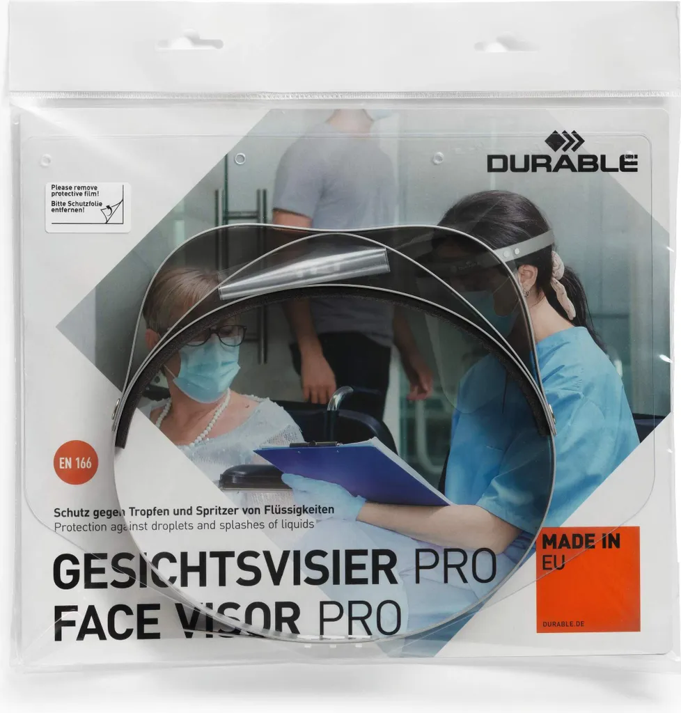 Visière de protection anti-buée DURABLE PRO 343310 - Solution Vision - 19