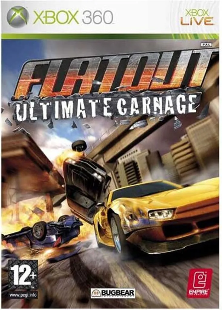 Jeu Xbox 360 Flatout Ultimate Carnage Classics Edition PAL Original