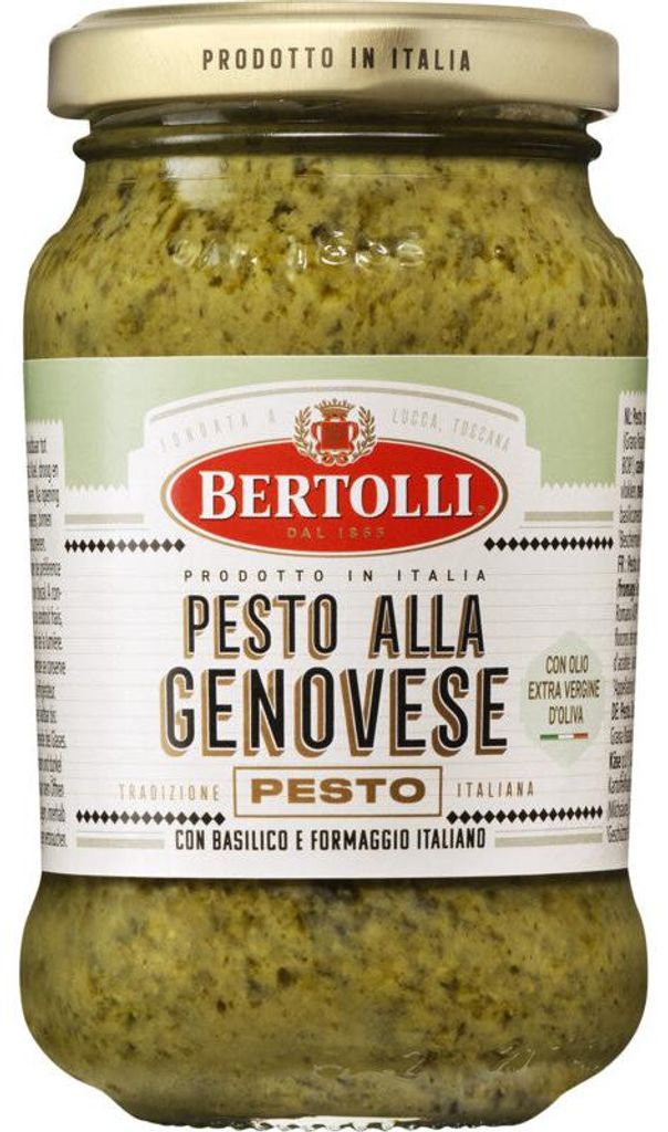 Bertolli Pesto alla Genovese 185g – Pesto de basilic Image du produit 