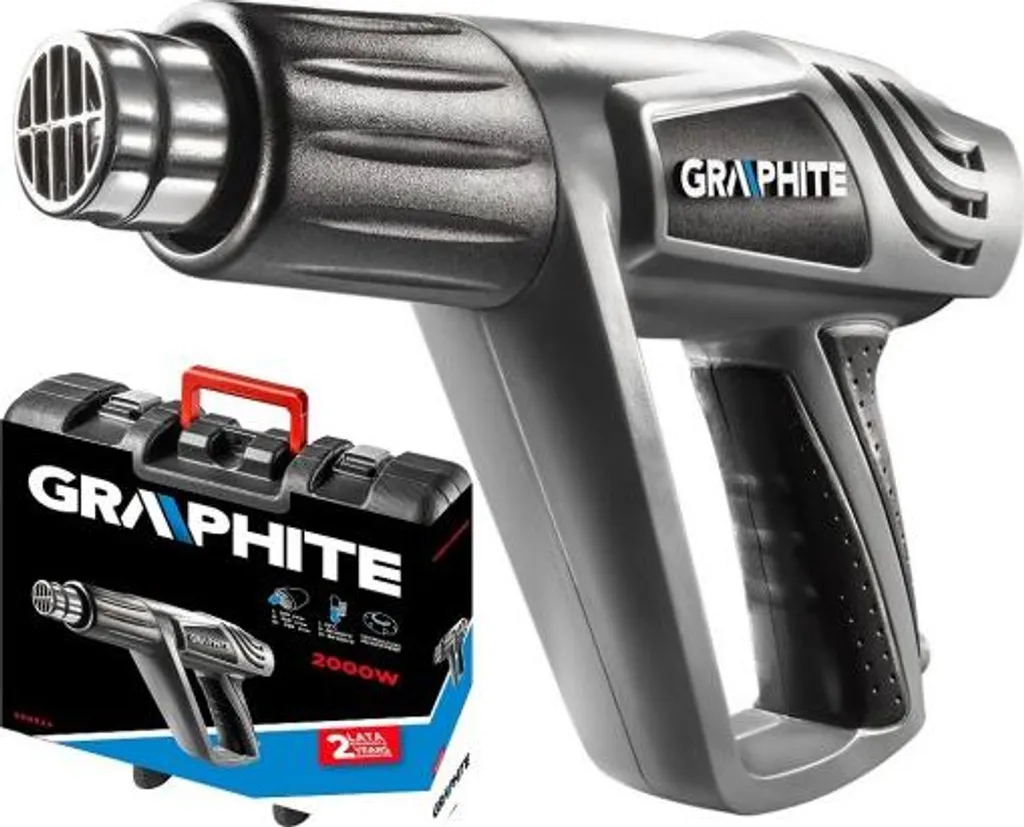 Pistolet à Air Chaud Pro 2000W – Pour Soudure Et Décapage