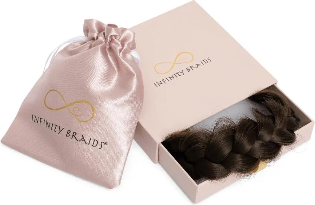 Infinity Braids Viènne Mocha-Chino | Treccia Disordinata Regolabile